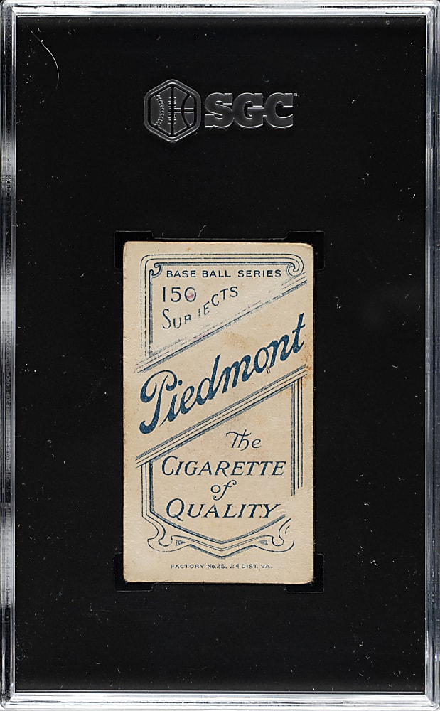 1909-1911 T206 White Border Roger Bresnahan Portrait SGC FAIR 1.5