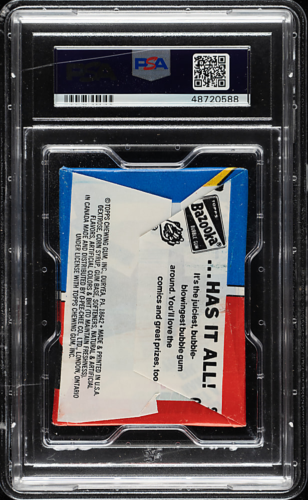 1977 Topps Unopened Wax Pack PSA NM 7