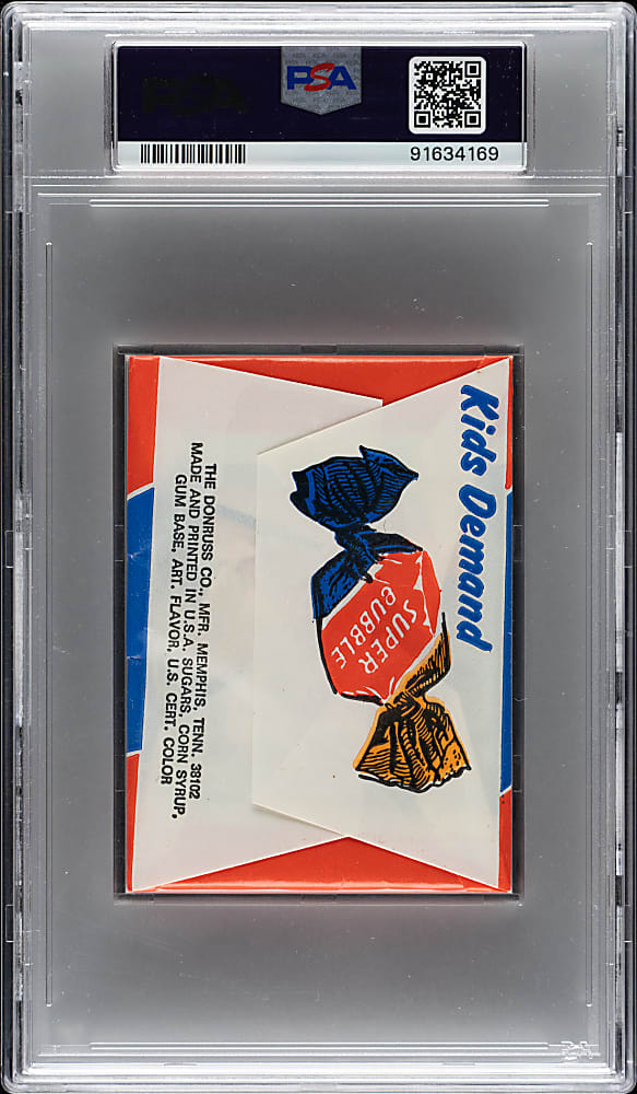 1968 Donruss "The Flying Nun" Unopened Wax Pack PSA NM 7