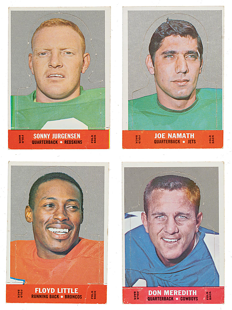 1968 Topps Stand-Ups Football Complete Set (22)