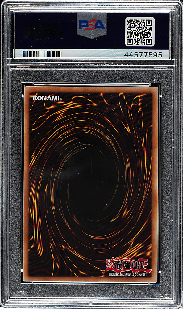 2003 Yu-Gi-Oh! Dark Crisis #019 Berserk Dragon Super Rare Holographic PSA NM-MT 8