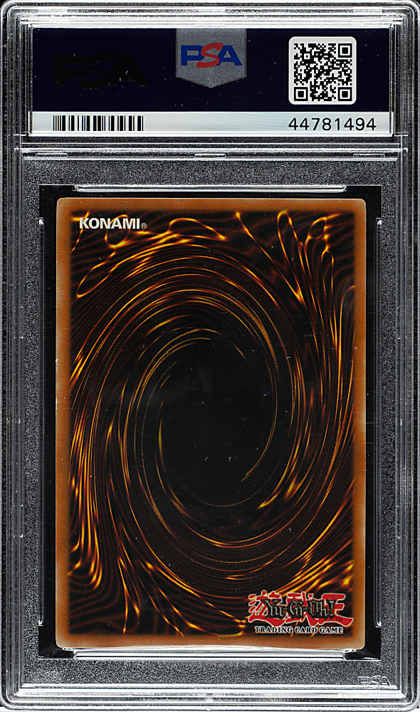 2006 Yu-Gi-Oh! Duelist Pack - Jaden Yuki #EN010 Elemental Hero Flame Wingman Super Rare Holographic PSA NM 7
