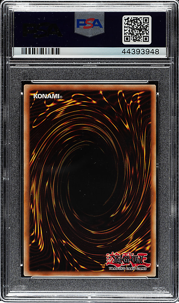 2004 Yu-Gi-Oh! Invasion of Chaos #075 Black Tyranno Ultra Rare Holographic PSA MINT 9