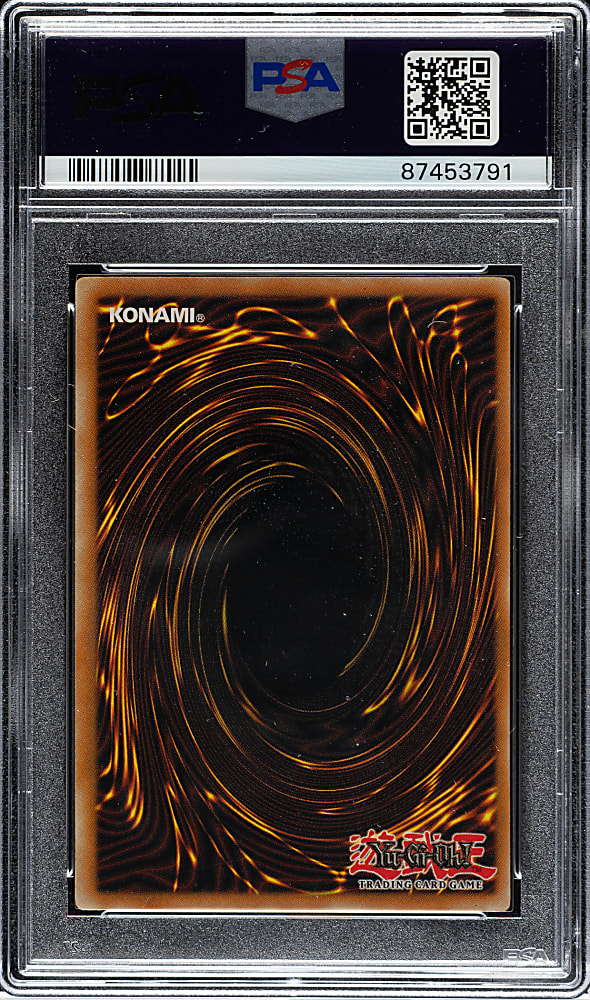 2003 Yu-Gi-Oh! Pharonic Guardian 1st Edition #025 Guardian Sphinx Ultra Rare Holographic PSA NM-MT 8