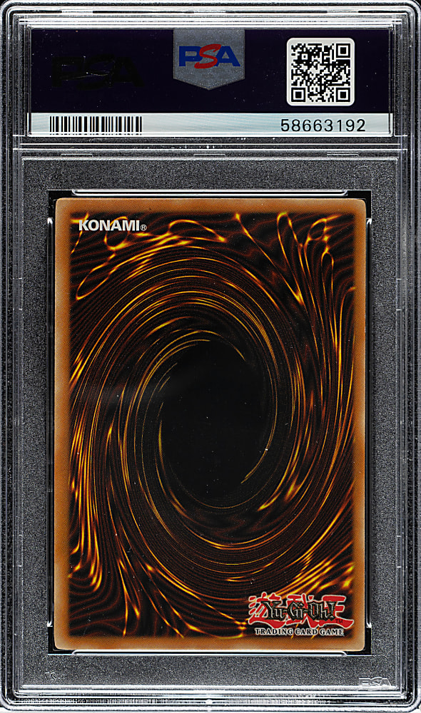 2003 Yu-Gi-Oh! Magician Force #058 Luster Dragon Ultra Rare Holographic PSA GEM MINT 10