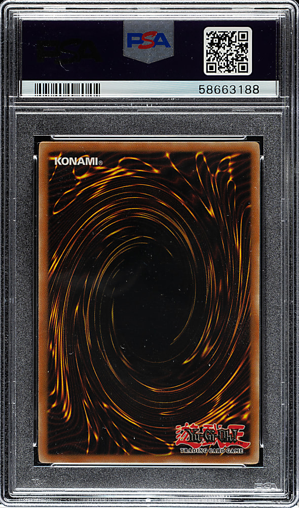 2005 Yu-Gi-Oh! Cybernetic Revolution #EN015 Cyber Dragon Super Rare Holographic PSA GEM MINT 10