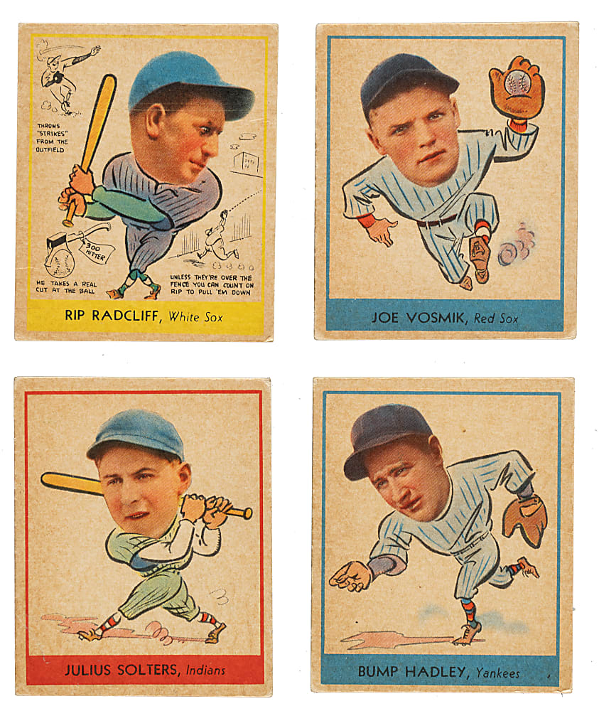 1938 R323 Goudey "Heads-Up" Collection (12)