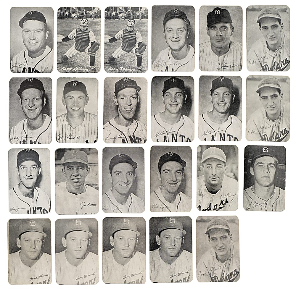 1947 Bond Bread Collection (27) Including Joe Gordon, Johnny Mize, and Phil Rizzuto