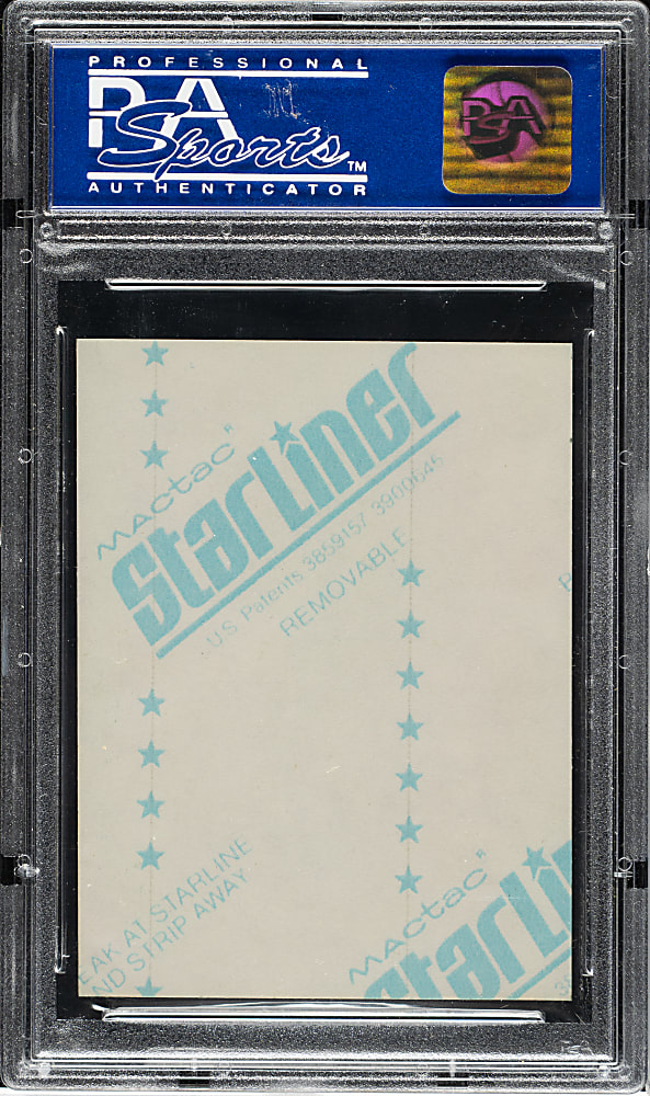 1967 Starliner Decals Willie Mays PSA NM-MT 8
