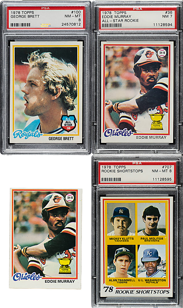 1978 Topps Collection (753) Including Near-Complete Set (642/726) and 18 Hall of Fame Rookies