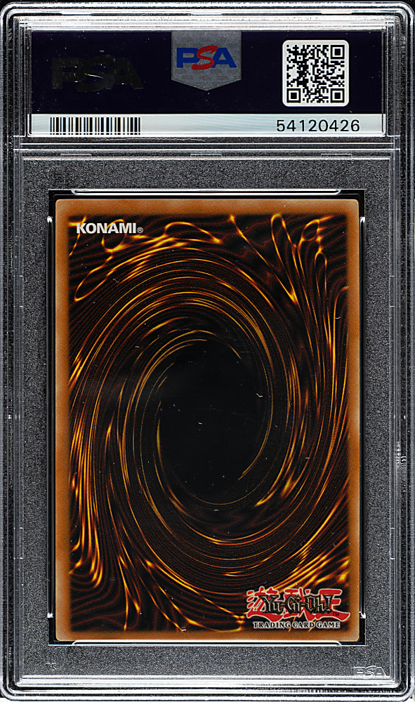 2003 Yu-Gi-Oh! Magician Force 1st Edition #106 Double Spell Ultra Rare Holographic PSA MINT 9