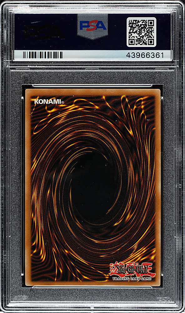 2003 Yu-Gi-Oh! Magician Force 1st Edition #064 Skilled White Magician Super Rare Holographic PSA MINT 9