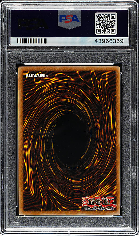 2003 Yu-Gi-Oh! Magician Force 1st Edition #058 Luster Dragon Ultra Rare Holographic PSA NM-MT 8