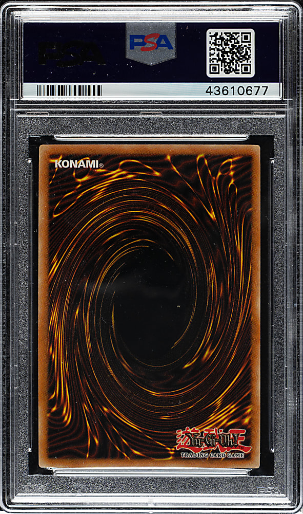 2003 Yu-Gi-Oh! Magician Force 1st Edition #054 YZ-Tank Dragon Super Rare Holographic PSA MINT 9