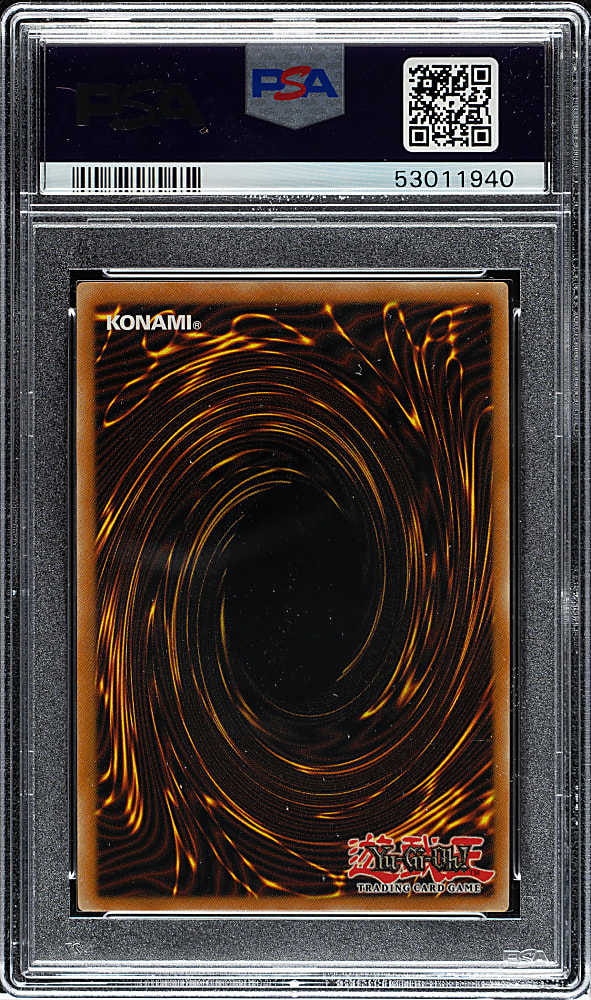 2003 Yu-Gi-Oh! Magician Force 1st Edition #054 YZ-Tank Dragon Super Rare Holographic PSA NM-MT 8
