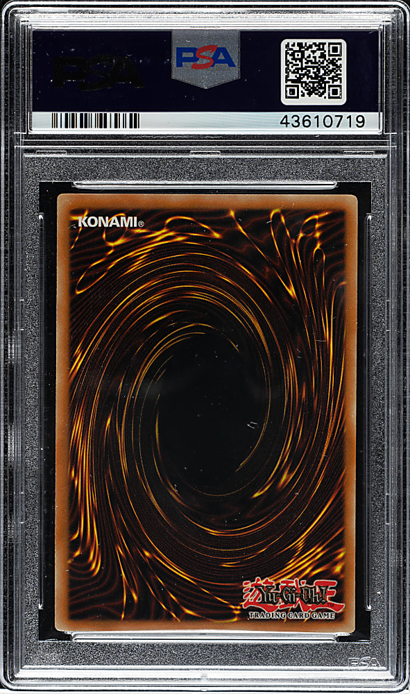 2003 Yu-Gi-Oh! Dark Crisis 1st Edition #015 Different Dimension Dragon Super Rare Holographic PSA MINT 9