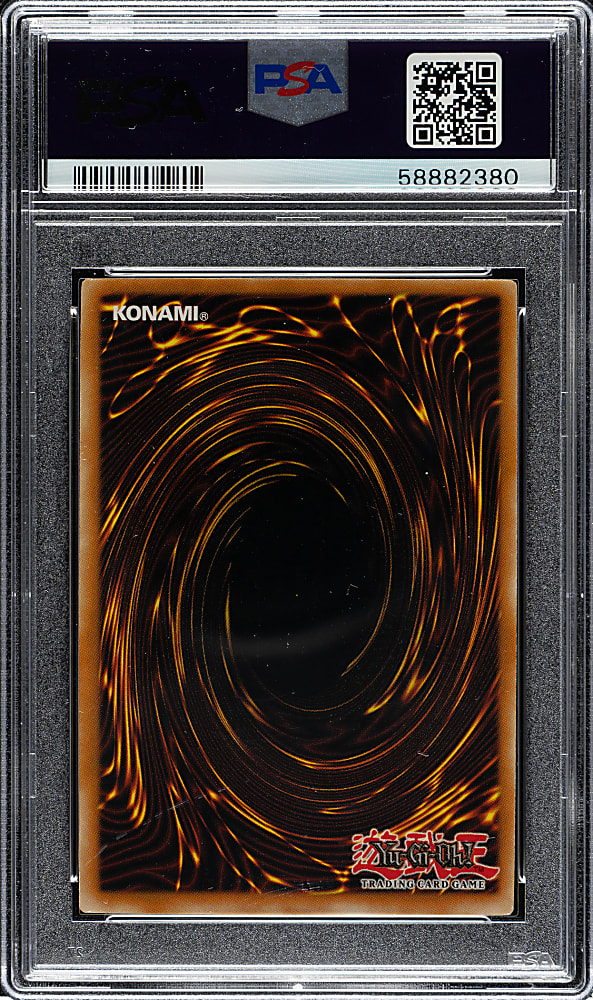 2004 Yu-Gi-Oh! Ancient Sanctuary 1st Edition #023 Zaborg The Thunder Monarch Super Rare Holographic PSA MINT 9