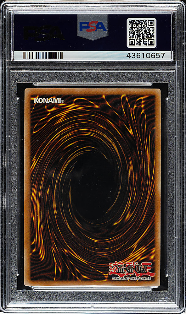 2004 Yu-Gi-Oh! Ancient Sanctuary 1st Edition #062 Spirit Of The Pharaoh Ultra Rare Holographic PSA MINT 9