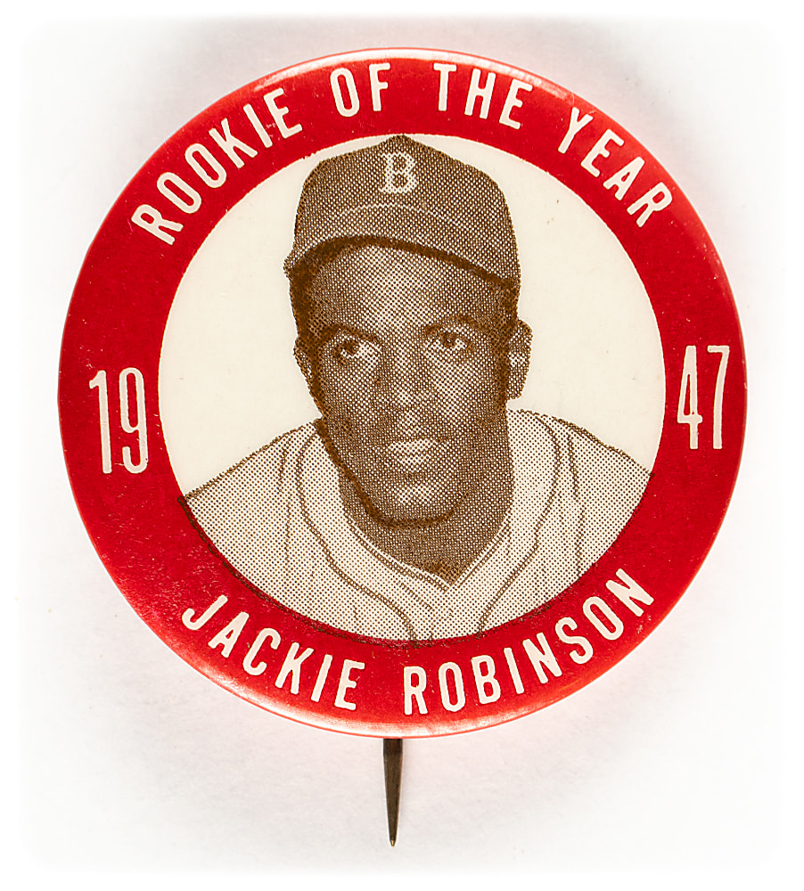 1947 Jackie Robinson Rookie Year Pin