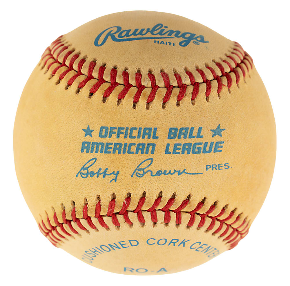 Joe DiMaggio Single-Signed Baseball - JSA