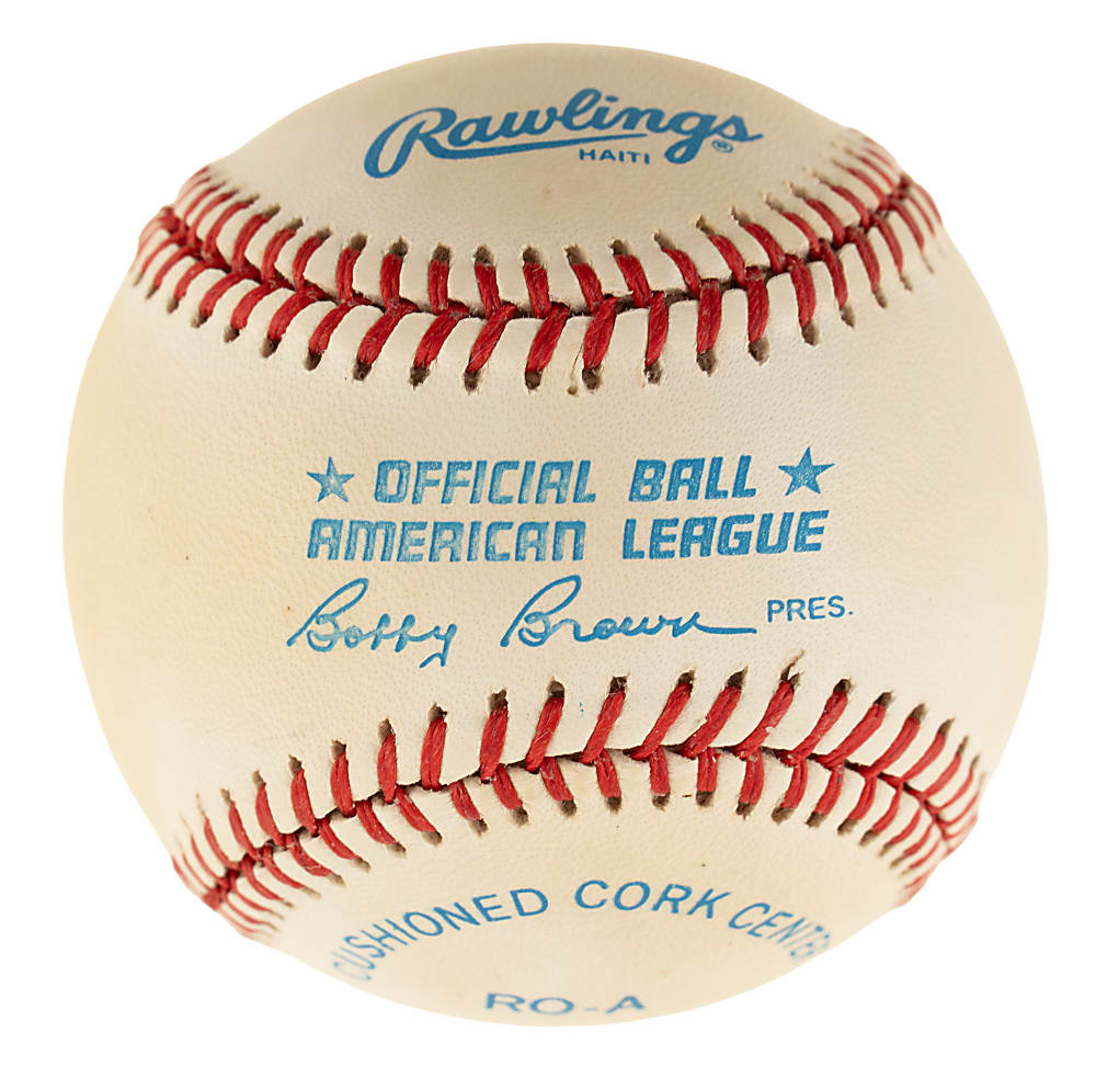 Mickey Mantle Single-Signed Baseball - JSA