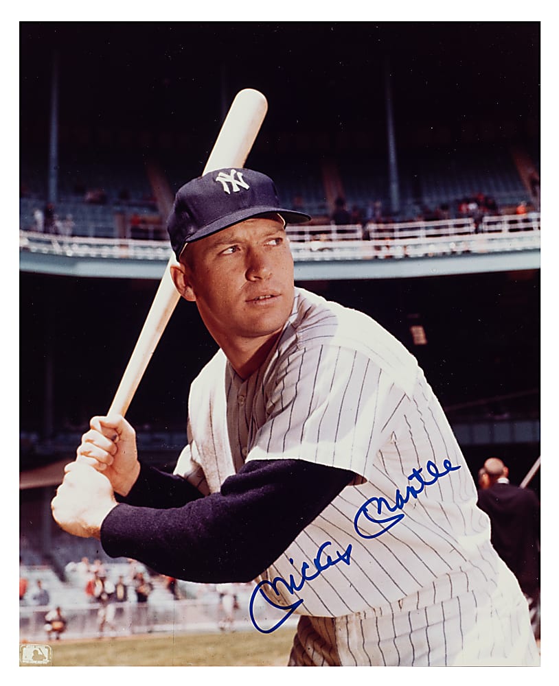 Mickey Mantle Signed Photograph - JSA