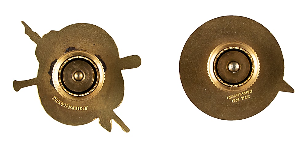 1951 and 1954 New York Giants World Series Press Pin Pair