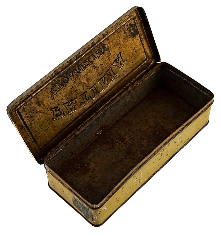 Circa 1910 Fatima Cigarettes Empty Tin