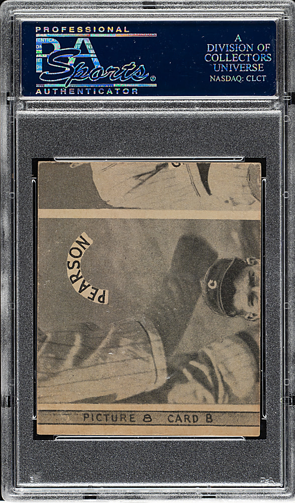 1935 R321 Goudey "4-in-1" with Ted Lyons PSA EX 5