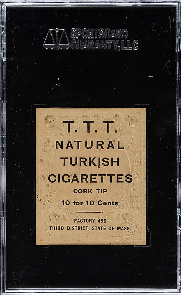 1909 T204 Ramly Tobacco Harry Lord SGC VG 40 - T.T.T. Advertisement