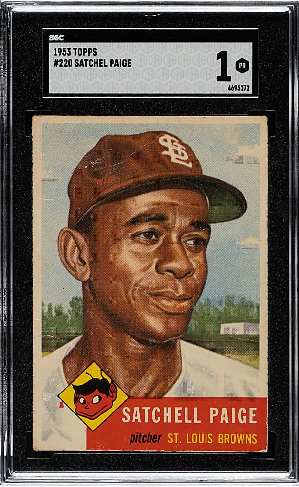 1953 Topps #220 Satchel Paige SGC POOR 1