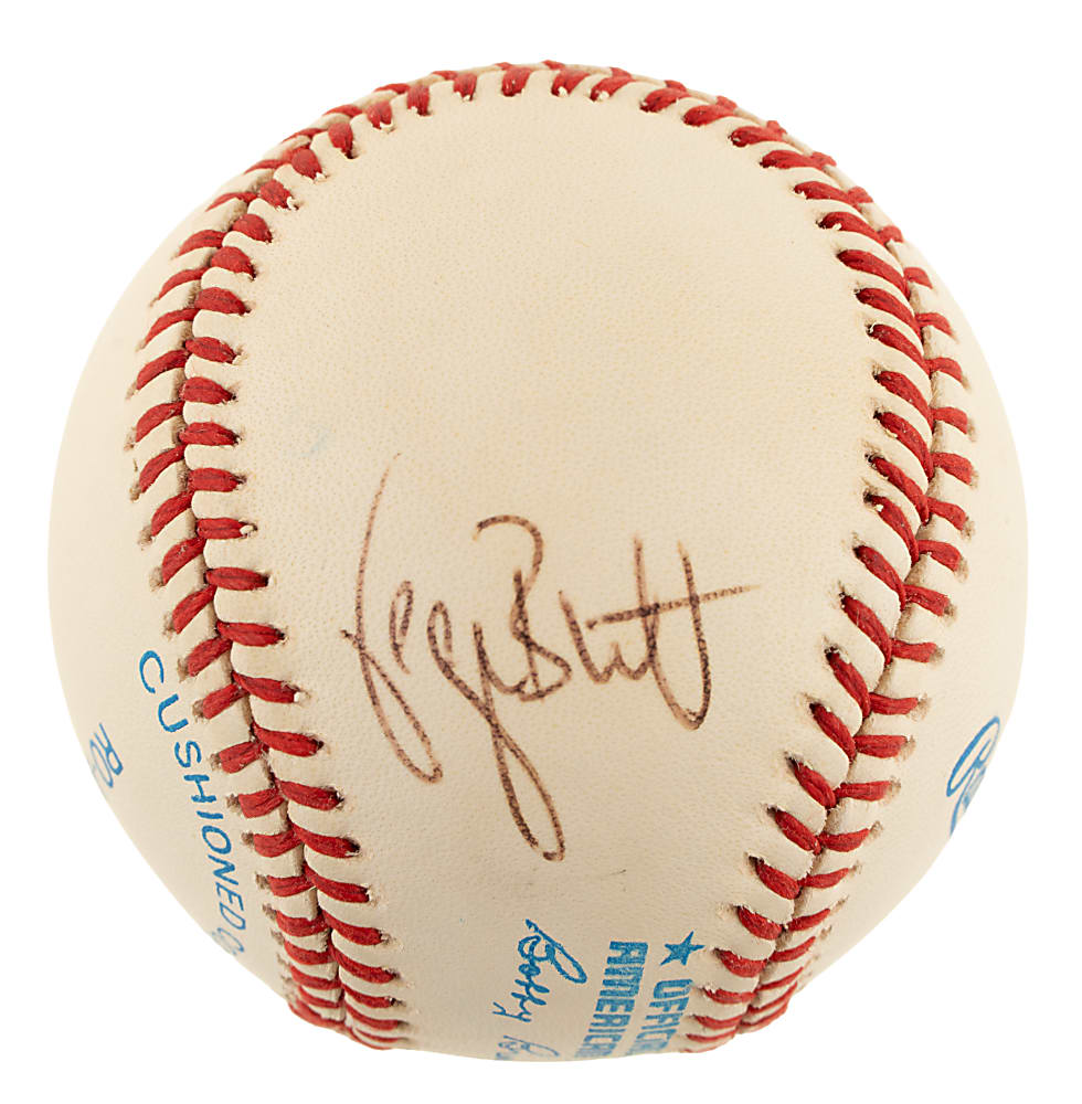 George Brett Single-Signed Baseball - JSA