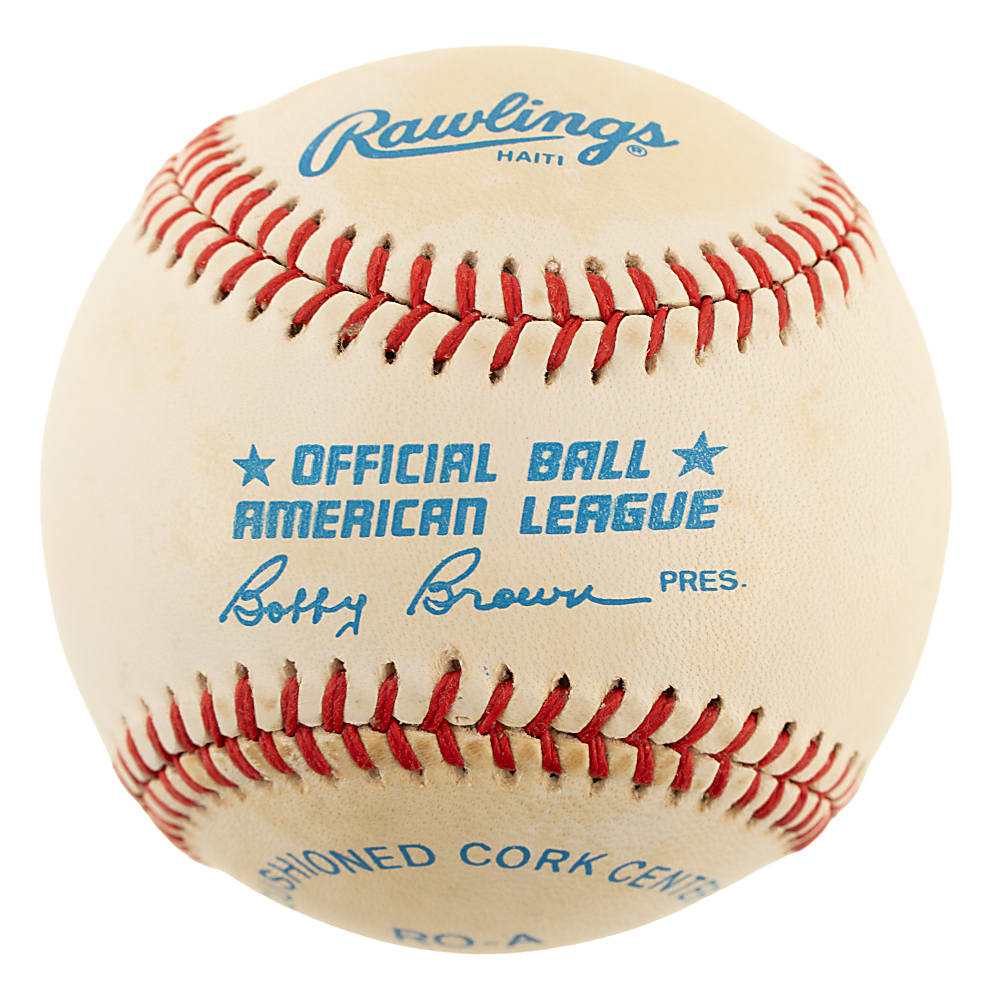 Mickey Mantle Single-Signed Baseball - JSA