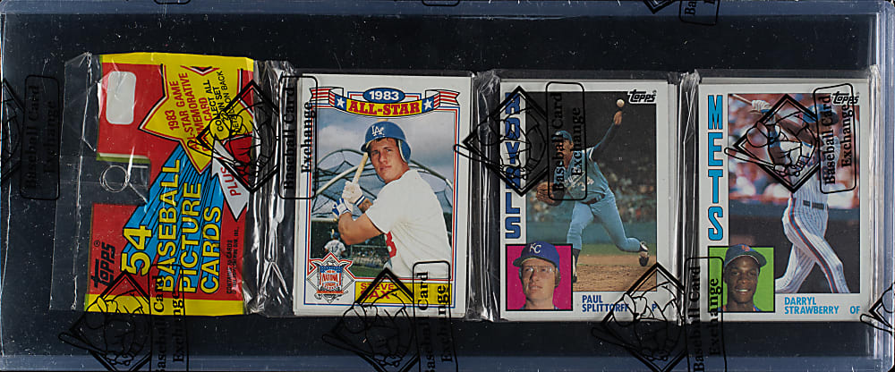 1984 Topps Unopened Rack Pack - BBCE