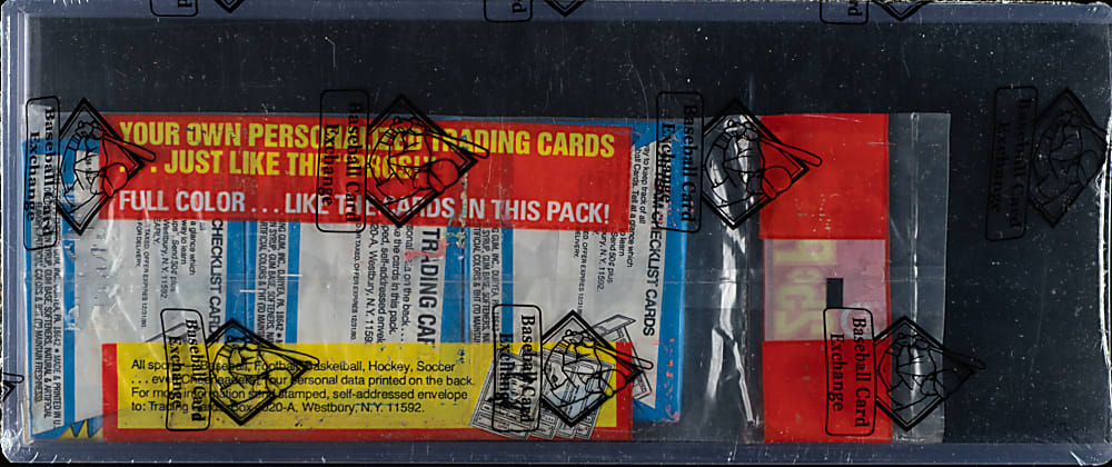 1980 Topps Unopened Grocery Rack Pack - BBCE