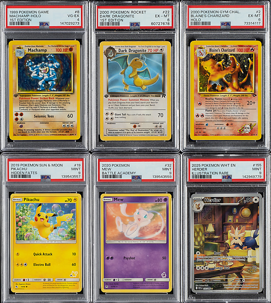 1999 to 2025 Pokemon PSA-Graded Collection (6)