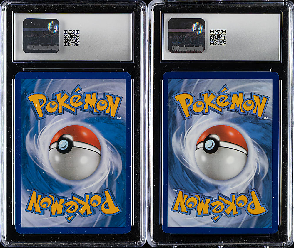 2009 to 2023 Pokemon Leafeon CGC GEM MINT 10 Pair