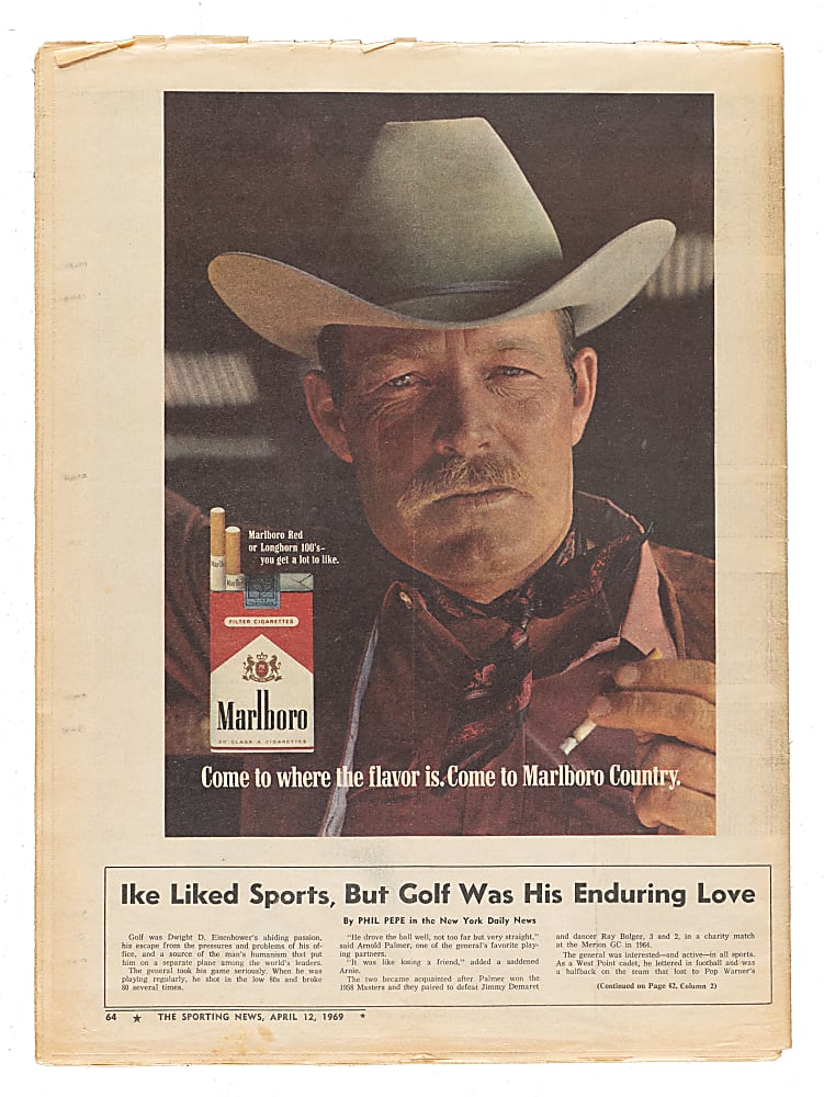 1969 Lou Brock, Curt Flood, and Vada Pinson Signed The Sports News Magazine