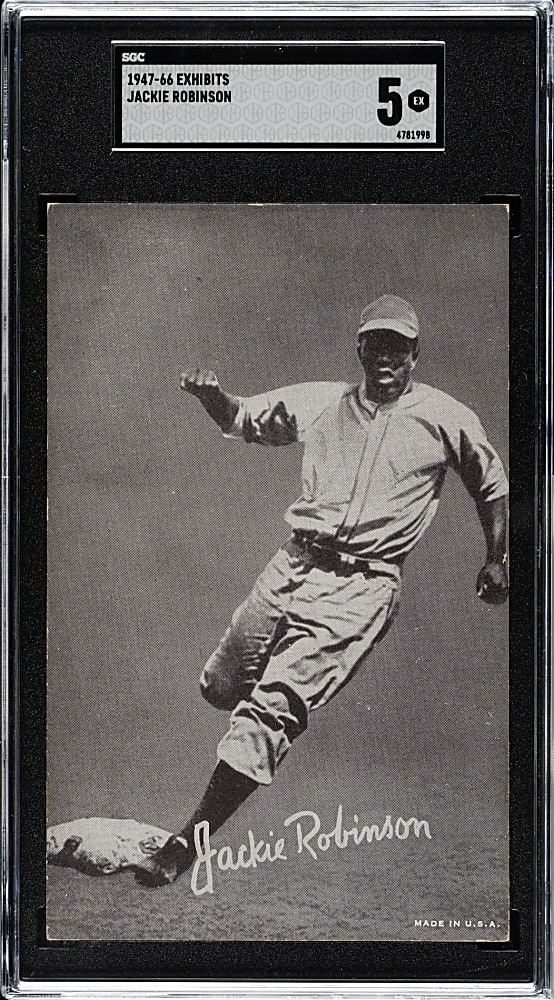 1947-1966 Exhibits Jackie Robinson SGC EX 5