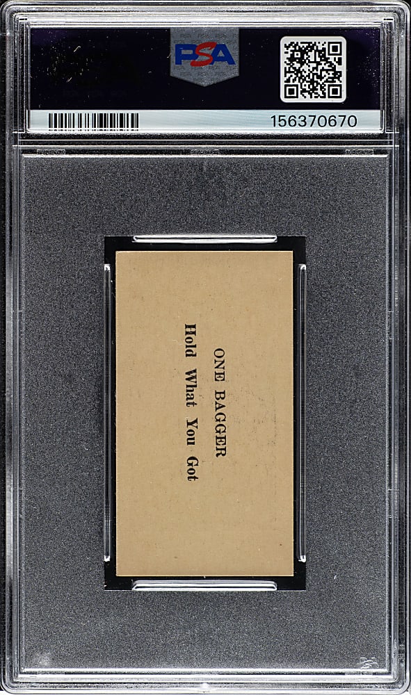 1931 W502 #22 Red Faber PSA EX-MT 6