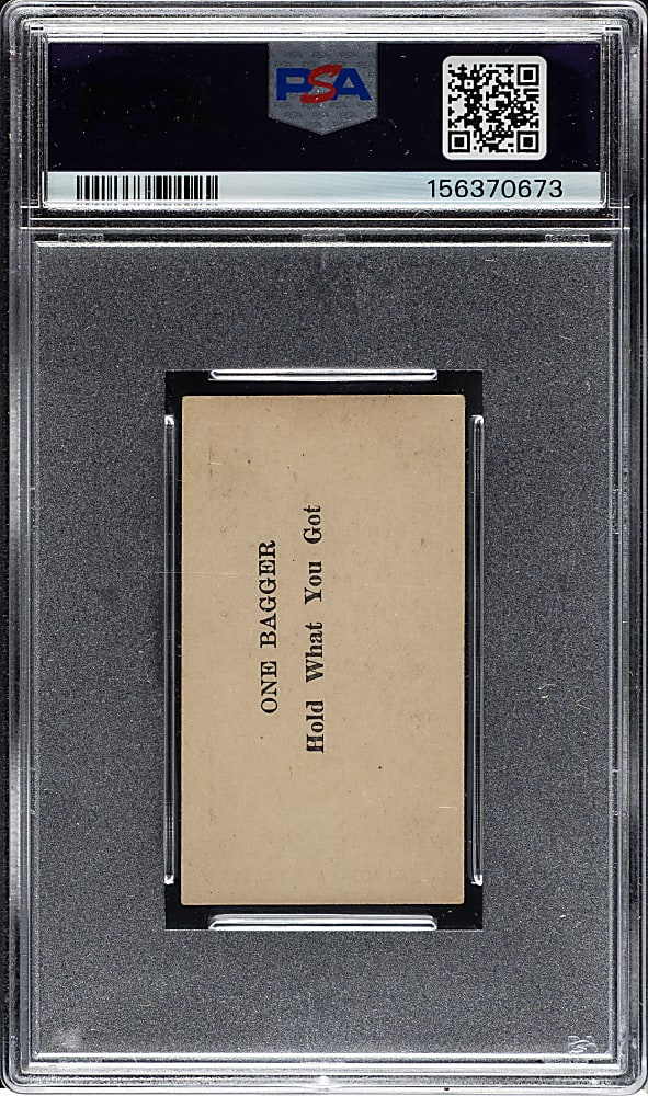 1931 W502 #34 Miguel Gonzalez PSA GOOD+ 2.5