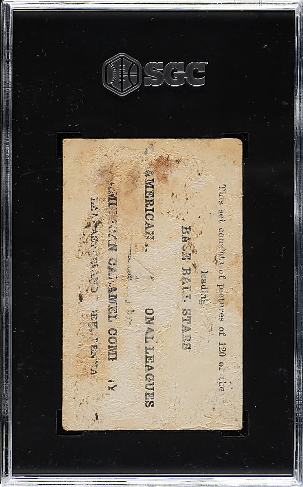 1922 E121 American Caramel (Series of 120) Harry Heilmann SGC POOR 1