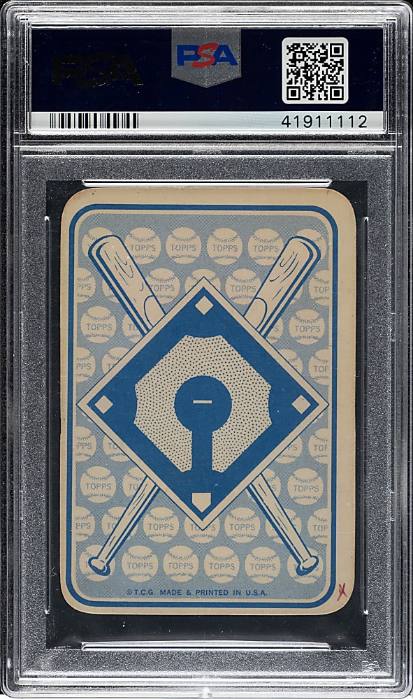 Signed 1968 Topps Game #9 Brooks Robinson PSA/DNA GEM MINT 10