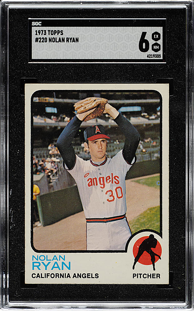 1973 Topps #220 Nolan Ryan SGC EX/NM 6