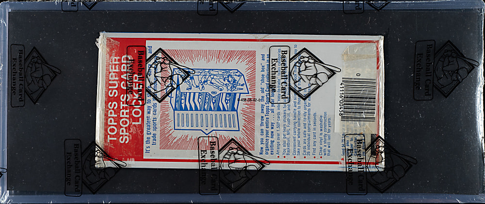 1980 Topps Unopened Wax Pack Tray - BBCE