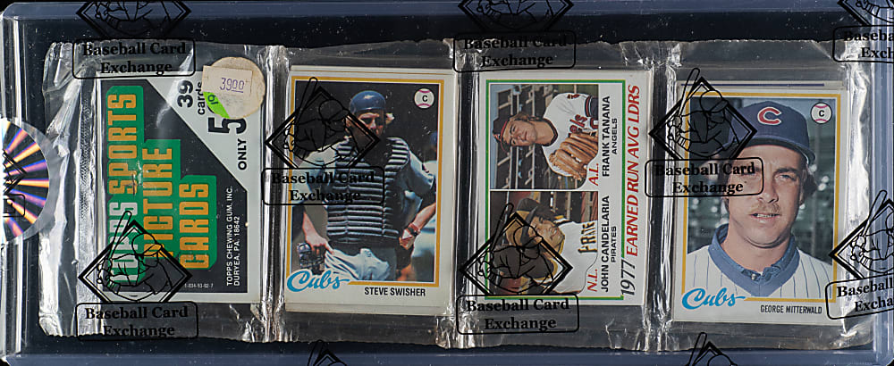 1978 Topps Unopened Rack Pack - BBCE