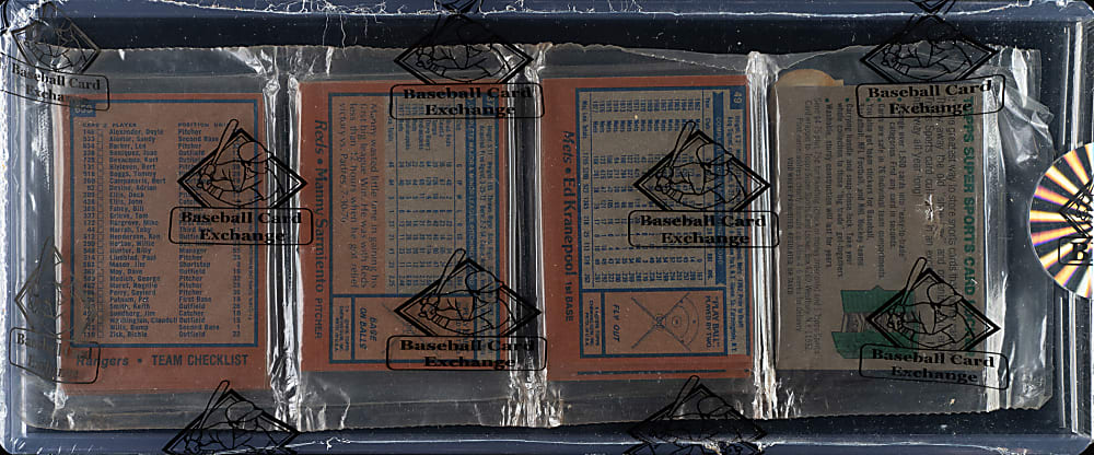 1978 Topps Unopened Rack Pack - BBCE