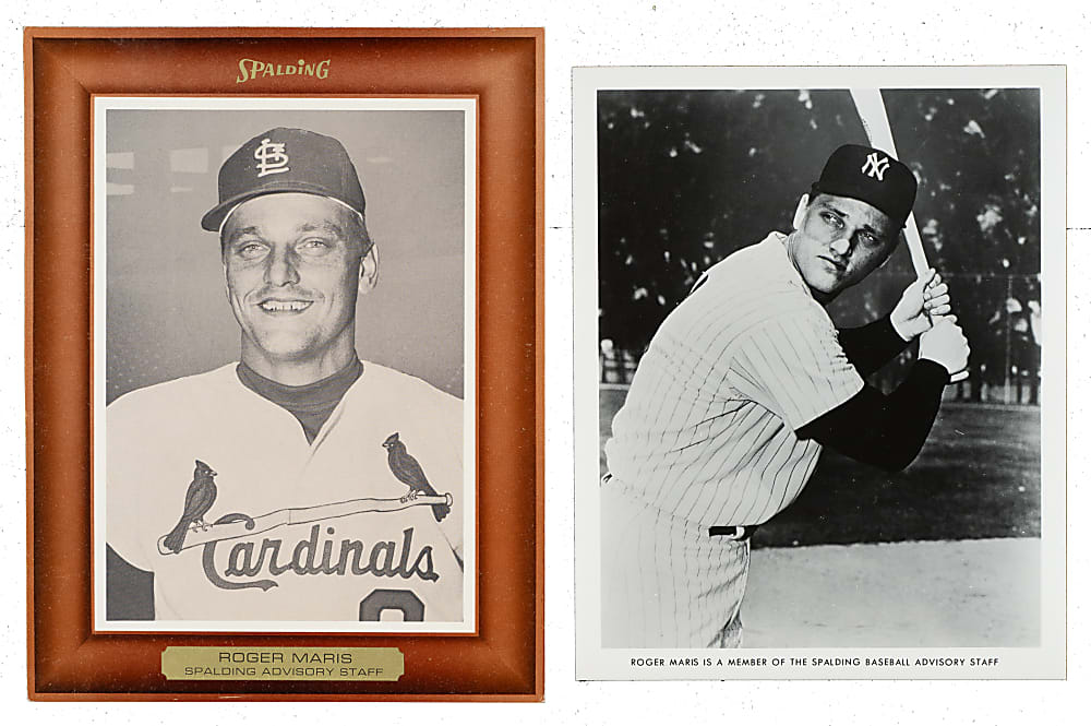 Circa 1960s Roger Maris Spalding Advisory Staff Premium Pair