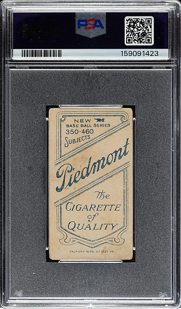 1909-1911 T206 White Border Ty Cobb Bat Off Shoulder PSA GOOD 2