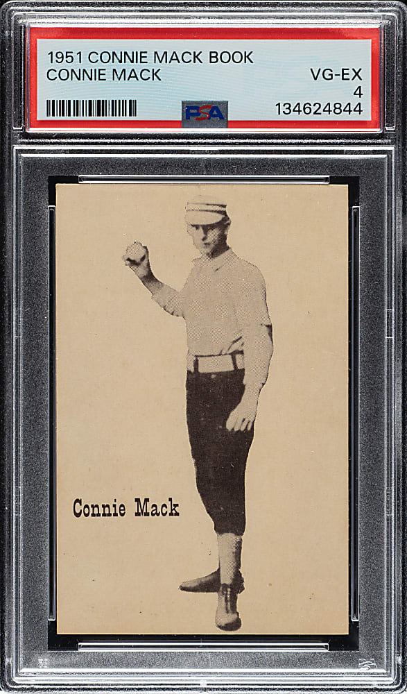 1951 Connie Mack Book Connie Mack PSA VG-EX 4
